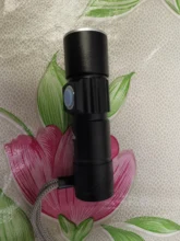 Flashlight Torch Lamp Bicycle Mini-Usb Rechargeable Outdoor Waterproof Handy 3-Mode Zoomable