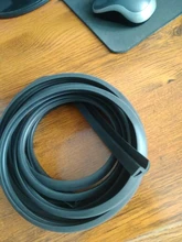 Sello de goma para el parabrisas delantero y trasero, tiras de sellado a prueba de polvo para salpicadero de coche, parabrisas, 1 ~ 4 M