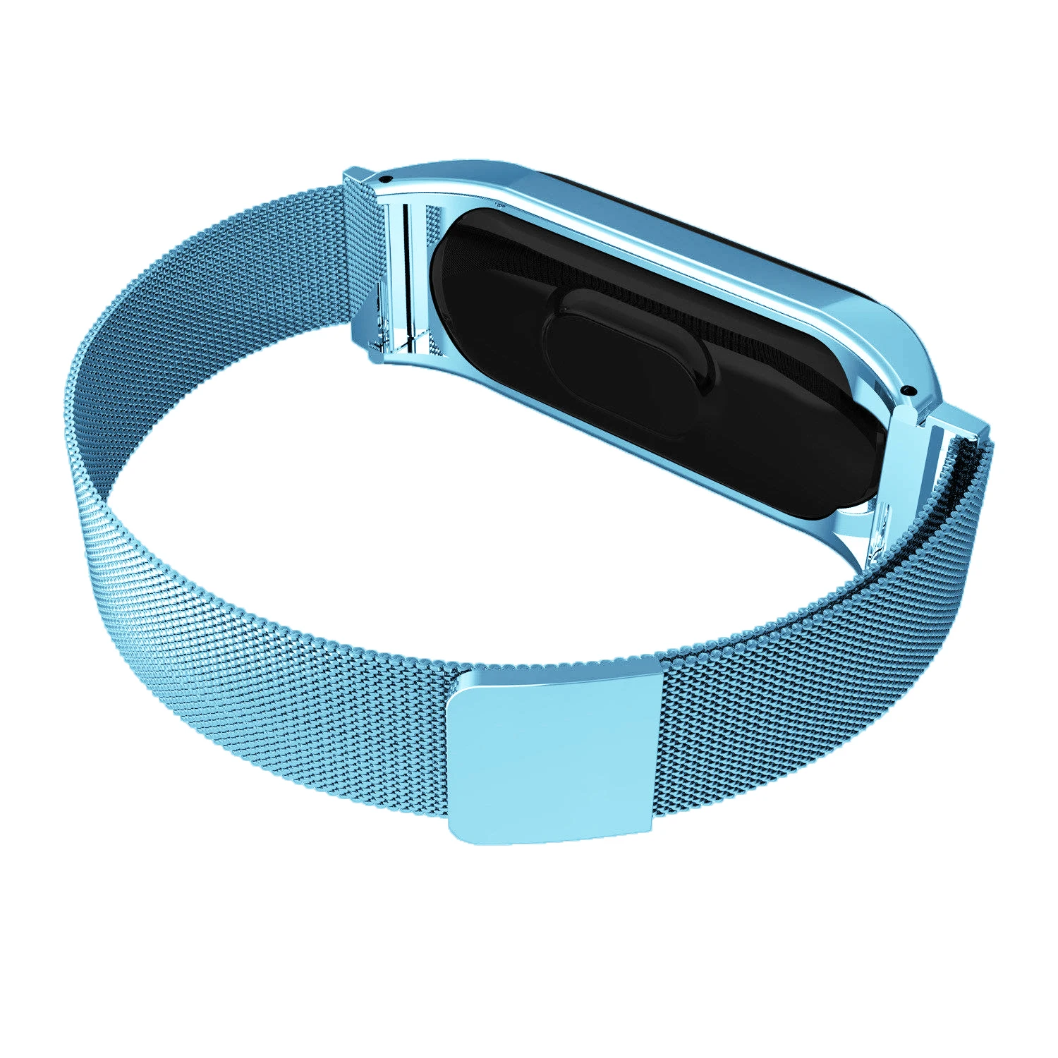 Wristband Metal Stainless Steel Strap For Xiaomi Mi Band 3 4 Wrist Watch Strap For Xiaomi Miband 3 4 Bracelet For Mi Band 3