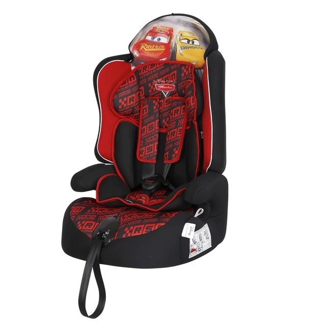 Детское автокресло  SIGER серия Драйв Тачки гонка, красный