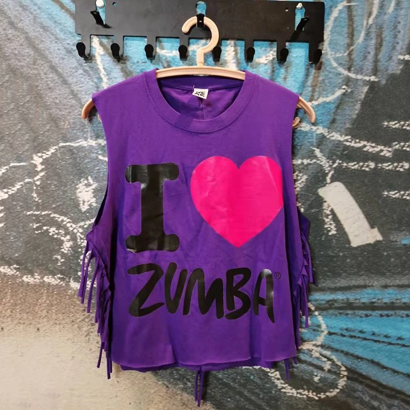 de Zumba personalizada para mujer, ropa de yoga, para correr, fitness, tops deportivos|Camisetas para correr| - AliExpress