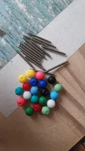 Piercings Jewelry Barbell Acrylic-Ball 14G Stainless-Steel Colorful Sexy 10PCS