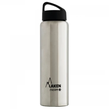 

LAKEN water botle stainless steel 18/8 1L water botle 1 liter thermos thermal performance 12-24 h close airtight