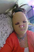 Mascarilla 3D reutilizable para mujer, transpirable, antiarrugas, vendaje adelgazante, moldeador en V, Estiramiento facial completa para dormir