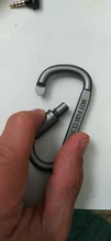 Hebilla de bloqueo de tornillo para exteriores gancho mosquetón en forma de D, Kits de Clip de llavero, hebilla de cuerda deportiva de acampada, ISP no para abrazaderas, 1 ud.