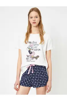 

Koton Daisy Duck Licensed Printed Sleepwear Kit