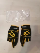 Guantes de pesca antideslizantes para hombre, protectores de manos para pesca, para deportes al aire libre, con corte de tres dedos