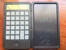 Writing-Tablet Calculator Graphics Paperless Smart LCD with Rechargeable