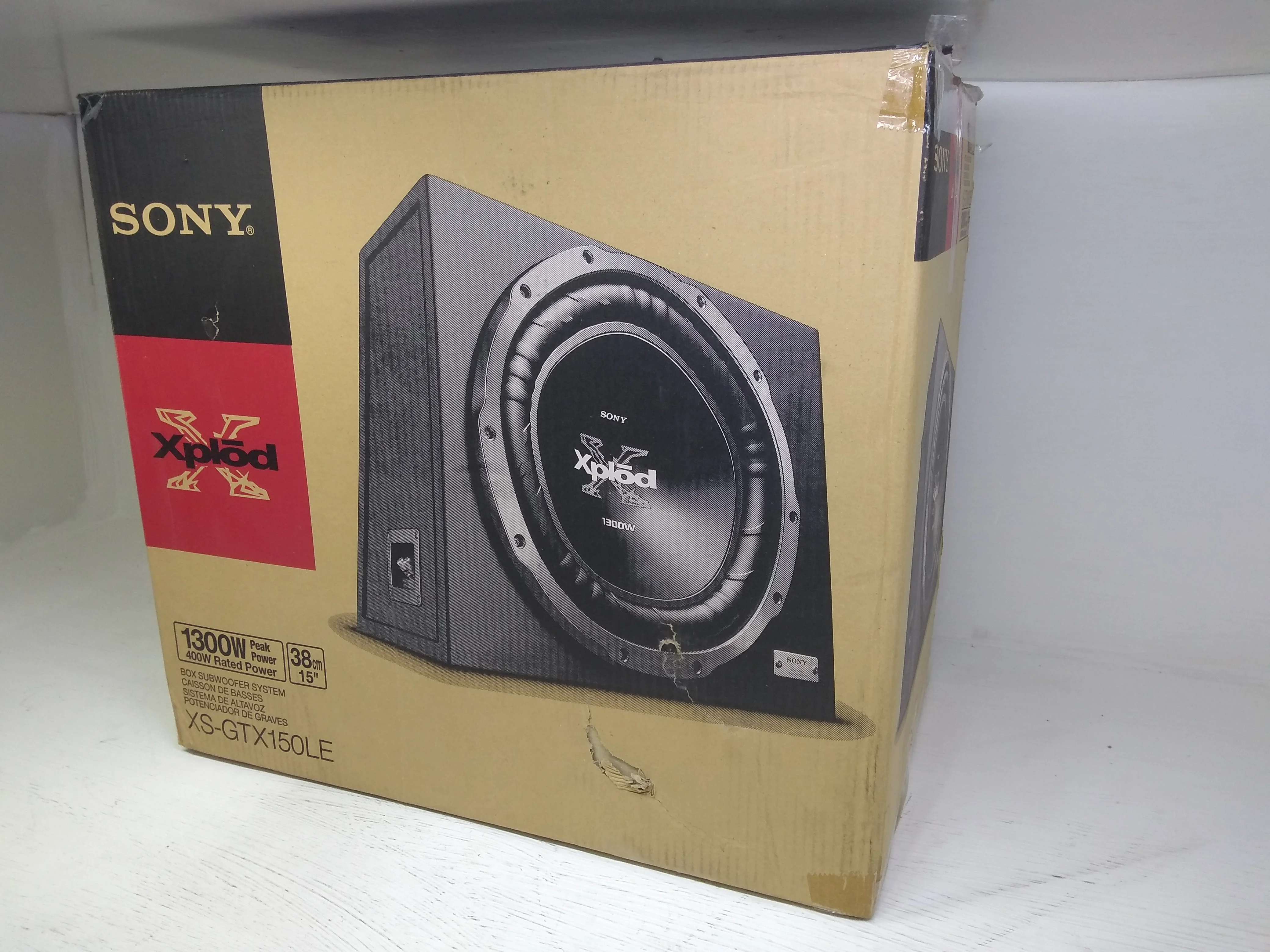 Sony Xplod Subwoofer Box