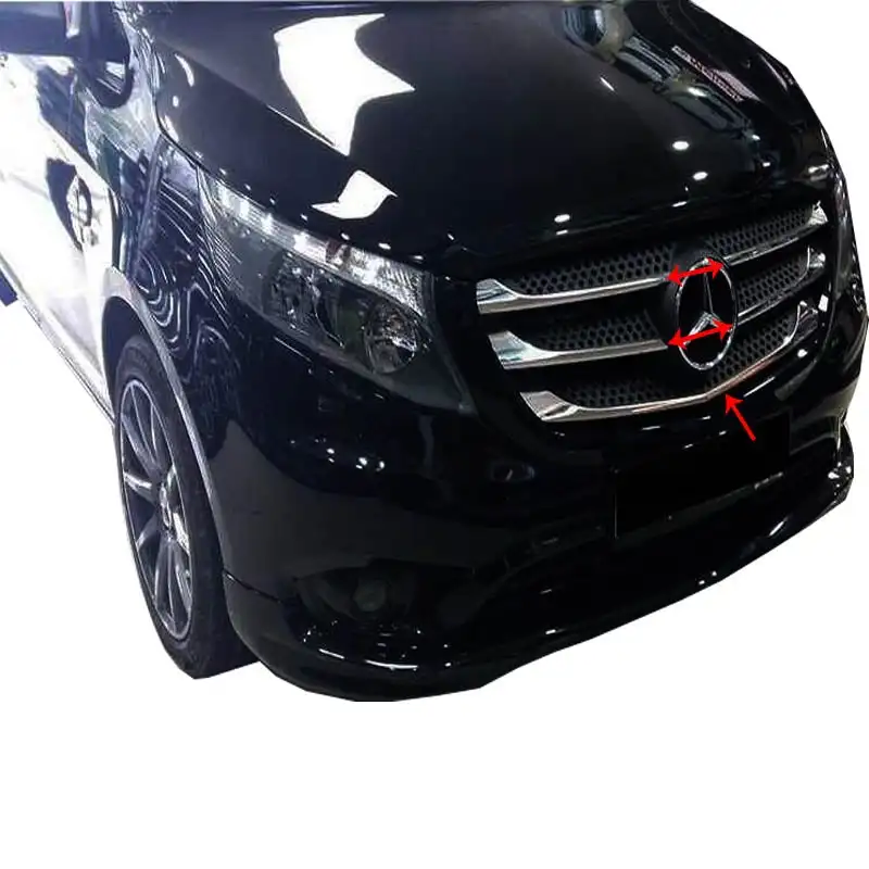 

Front Grill Decorative Cover 5 Pcs. For Mercedes Vito W447 2015-2021