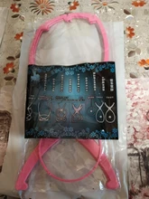 Alileader-soporte para pelucas de plástico para cabeza de maniquí peluca plegable soporte para pelucas