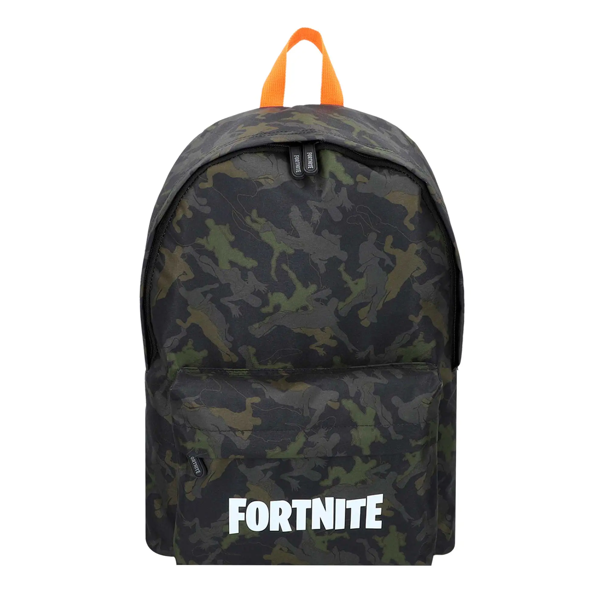 Fortnite Mochila Escolar Camuflaje Negro  Azul Verde 31x43 cm Mochila Escolar niño Fortnite