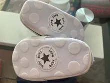 Zapatos sólidos con estrella para bebés, zapatilla de algodón suave antideslizante, suela para recién nacido, primeros pasos, de lona, informales