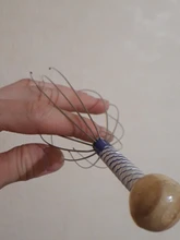 Massager Relax SPA Neck-Stress Scalp 12-Finger-Head Physician 1pcs Release-Head Steel