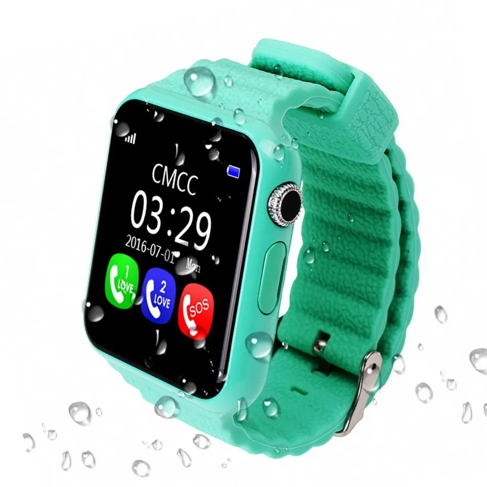 Умные детские часы Smart Baby Watch V7K(Зеленые