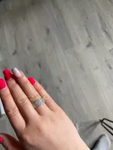 Anillo de acero de estilo Retro Vintage para mujer, joyería de 5 fila de cristales transparentes, anillos de boda de compromiso de acero inoxidable a la moda, gran oferta