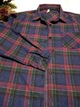 Plaid Shirt Blouse Women Tops Blusas Long-Sleeve Loose Flannel Plus-Size Cotton New-Brand