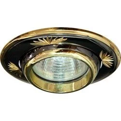 

Ceiling light, MR16 G5.3 black metallic-gold, dl248