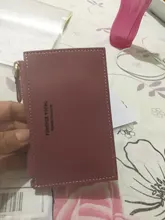 Tarjetero de PU con cremallera para hombre y mujer, tarjetero de Color puro con cremallera para tarjetas de identificación, Tarjeta De Nombre, regalo de vacaciones