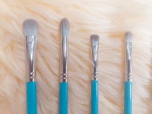 Foundation Eyeshadow Blush Synthetic-Hair-Brushes Iris-Series Beauty Mydestiny Set-Powder