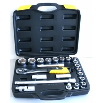 

Set keys tumbler and CARRACA of 22 pieces 1/2 "CARRACA 72 teeth MALETIN