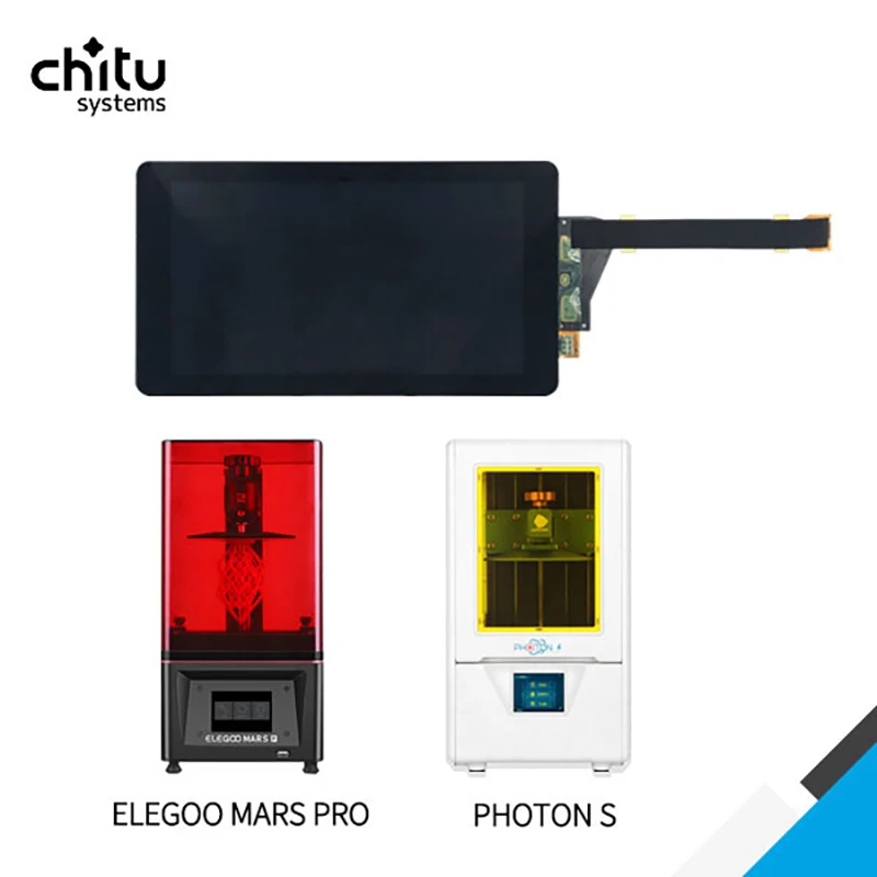 Tela Lcd Ls055r1sx04 5.5 2k para Elegoo Mars Pro 3d Impressora Sx04 com Protetor de Vidro