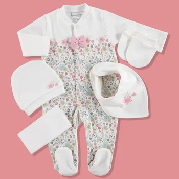 

ebebek Bebbek Little Flowers Newborn Hospital Pack 5 pcs