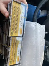 60 racimo/caja de pestañas individuales 0,07/0,1 grueso conjunto de pestañas extensión 3D pestañas falsas naturales al por mayor