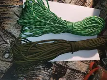 YoouPara-Cuerda de Paracord 250, 550 colores, tipo III, 7, soporte, 100 pies, 50 pies, kit de supervivencia