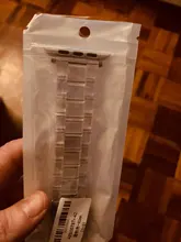 Funda con correa para apple Watch 6, 5, 4, banda de 42mm y 38mm, correa de acero transparente para iwatch 6 series 5 4 3/2, banda de reloj de 44mm y 40mm