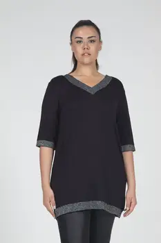 

Sans Textile Women 'S Black Sim Detailed Bluz 65 N15851
