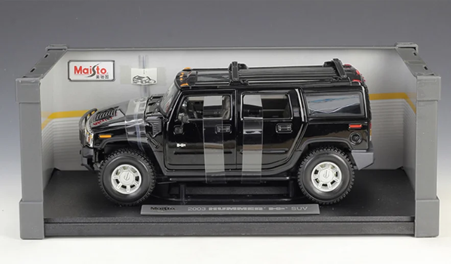 

Maisto 1:18 2003 Hummer H2 SUV Diecast Car Model New in Box