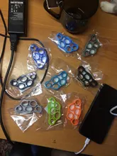 Pinza de dedo de silicona banda de resistencia, expansor de dedo, entrenador de fuerza, ejercicio, 3 uds.