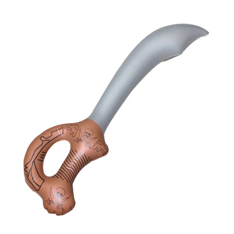 Креативный прочный Забавный Премиум надувной пиратский меч Надувное оружие Нож Меч Хэллоуин реквизит