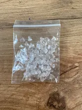 Tapón redondo de seguridad para pendientes, 5mm, 100 Uds., goma suave transparente, accesorios de joyería de calidad, piezas de bricolaje, tapón de oreja