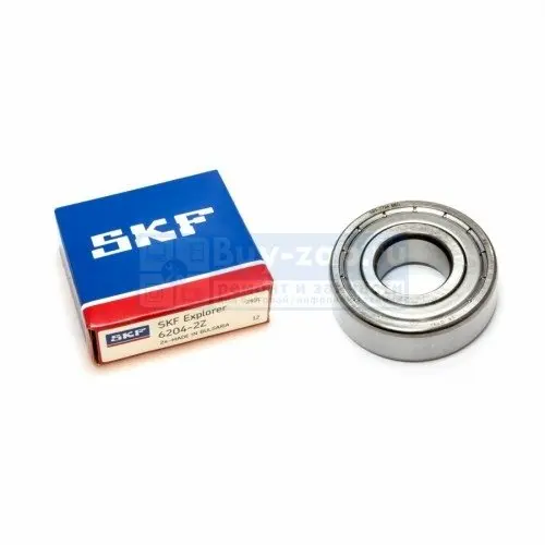 Подшипник SKF 6204 ZZ 20x47x14 мм