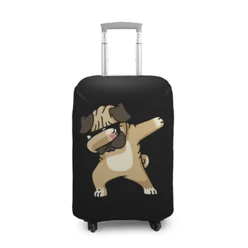 

Case for a suitcase 3D dog dab