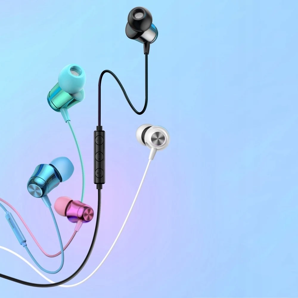 Внутриканальные наушники Проводоные Наушники 3.5мм Baseus Encok Wired Earphone H13|Наушники и