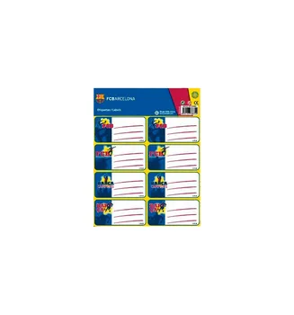 

Adhesive Labels FC BARCELONA