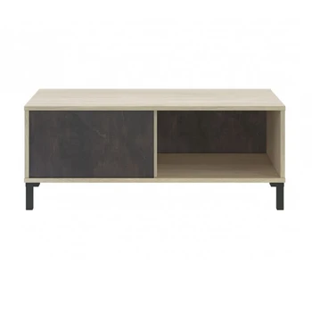 

Coffee table in oak canadian and oxide BROOKLYN
