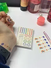 Fake Tattoo Sticker Art Colorful The-Body Waterproof Heart Xuanya on 30pcs/20pcs-Set