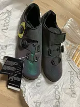 Road-Cycling-Shoes Bicycle Carbon-Fiber Ultralight New Vamp Professional Photochromism