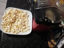 Popcorn-Maker Mini Household 1200W for Home Kitchen Healthy Hot-Air Oil-Free