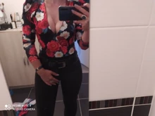 Rompers Women Overalls Bodysuits Puff-Sleeve Spring V-Neck Sexy Elegant Bodies Ladies