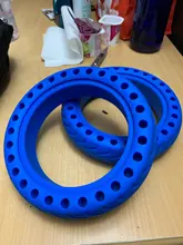 Para Xiaomi eléctrico neumático de scooter Durable 8 1/2*2 tubo interior delantero trasero mijo ropa de Color sólido neumático Scooter Eléctrico de neumático de caucho