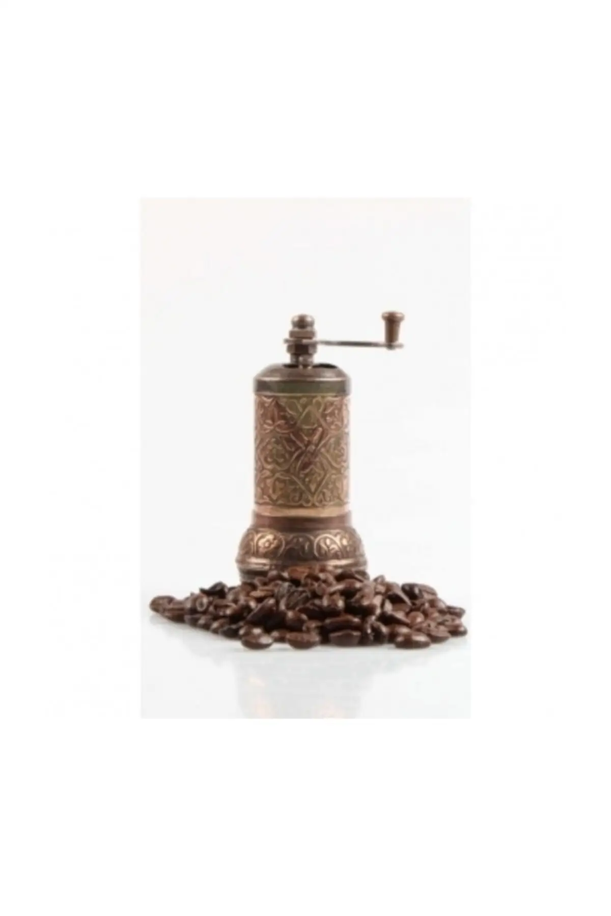 

Authentic Traditional Ottoman Pattern Copper Pepper Salt Spice Mill Hand Mill Handwork Kitchen Partial Free Shipping