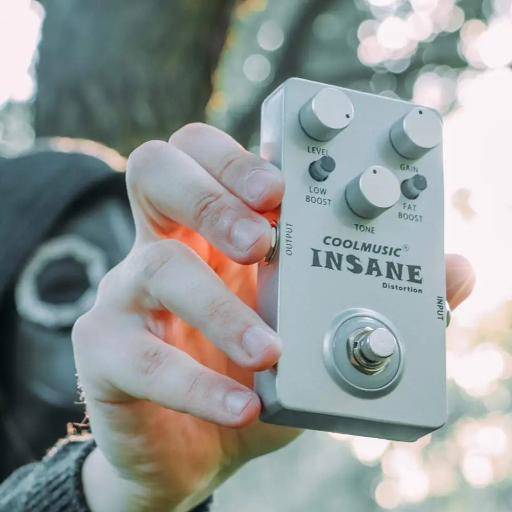 Electric Guitar Effects Pedal Coolmusic Stompbox Insane
