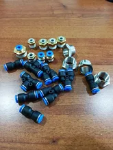 Hose-Tube Coupler Thread-Pipe Air-Fitting PC Quick-Connector Pneumatic SL PB 4mm-12mm