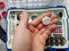 268PC Abrasive Rotary Tool Accessories Set Electric Mini Drill Bit Kit for Dremel Sanding