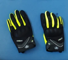 SUOMY-Guantes de moto de carreras de dedo completo, verdes, guantes de verano nuevos
